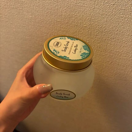 ヘッドスクラブ リフレッシング(ミント)/SABON/ヘッドスクラブを使ったクチコミ(1枚目)