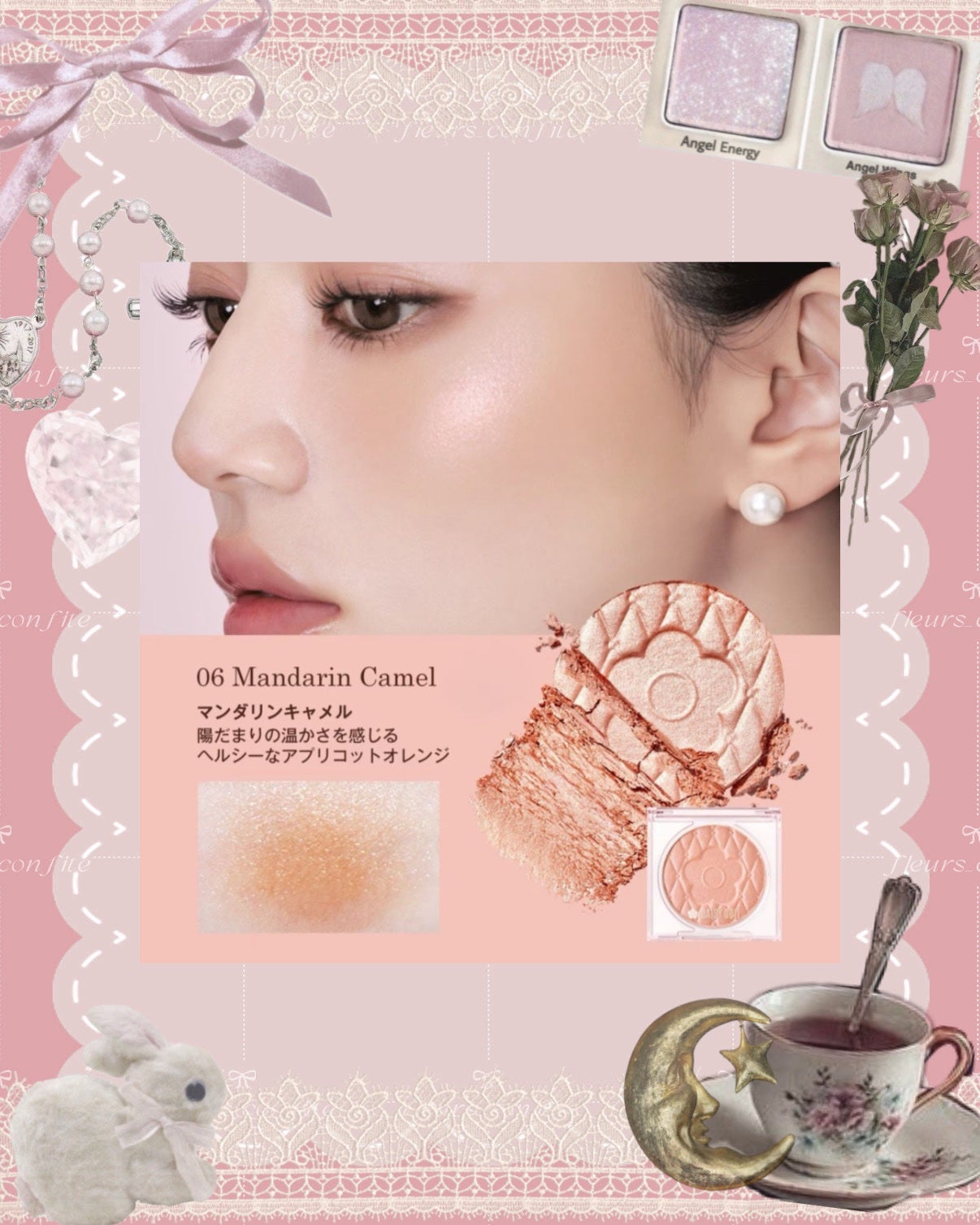 デイジードール パウダー ブラッシュ ブルーム/DAISY DOLL by MARY QUANT/パウダーチークを使ったクチコミ(2枚目)