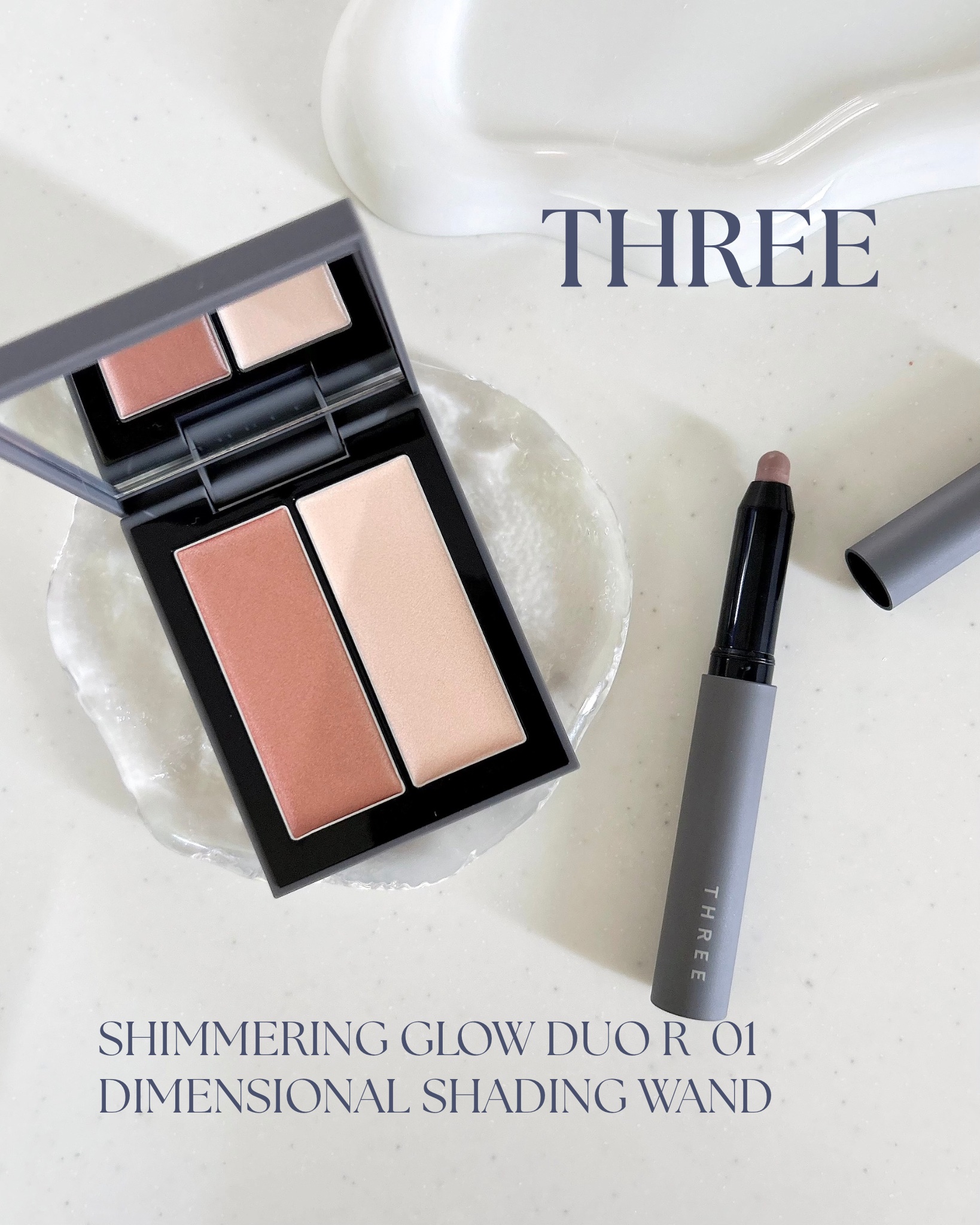 THREE ディメンショナル シェイディングワンド/THREE/シェーディングを使ったクチコミ（1枚目）
