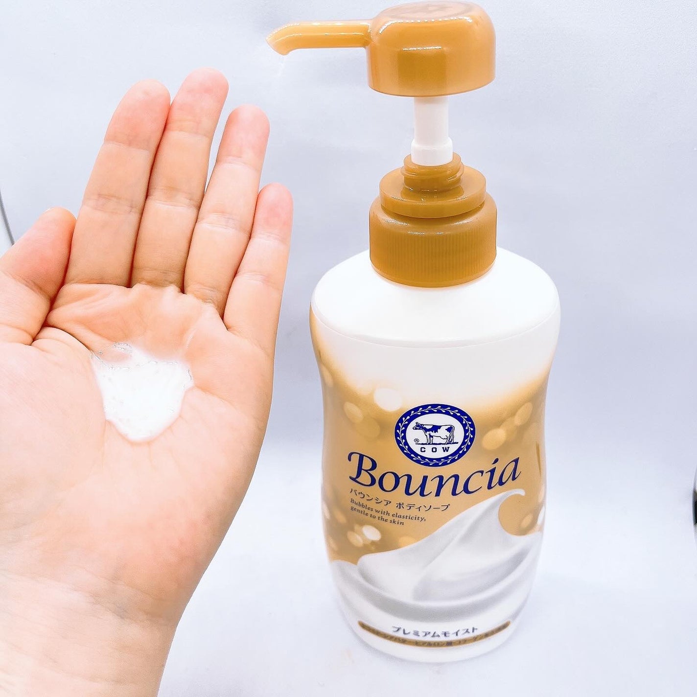 バウンシア ボディソープ プレミアムモイスト<しっとりタイプ>/Bouncia/ボディソープを使ったクチコミ(2枚目)