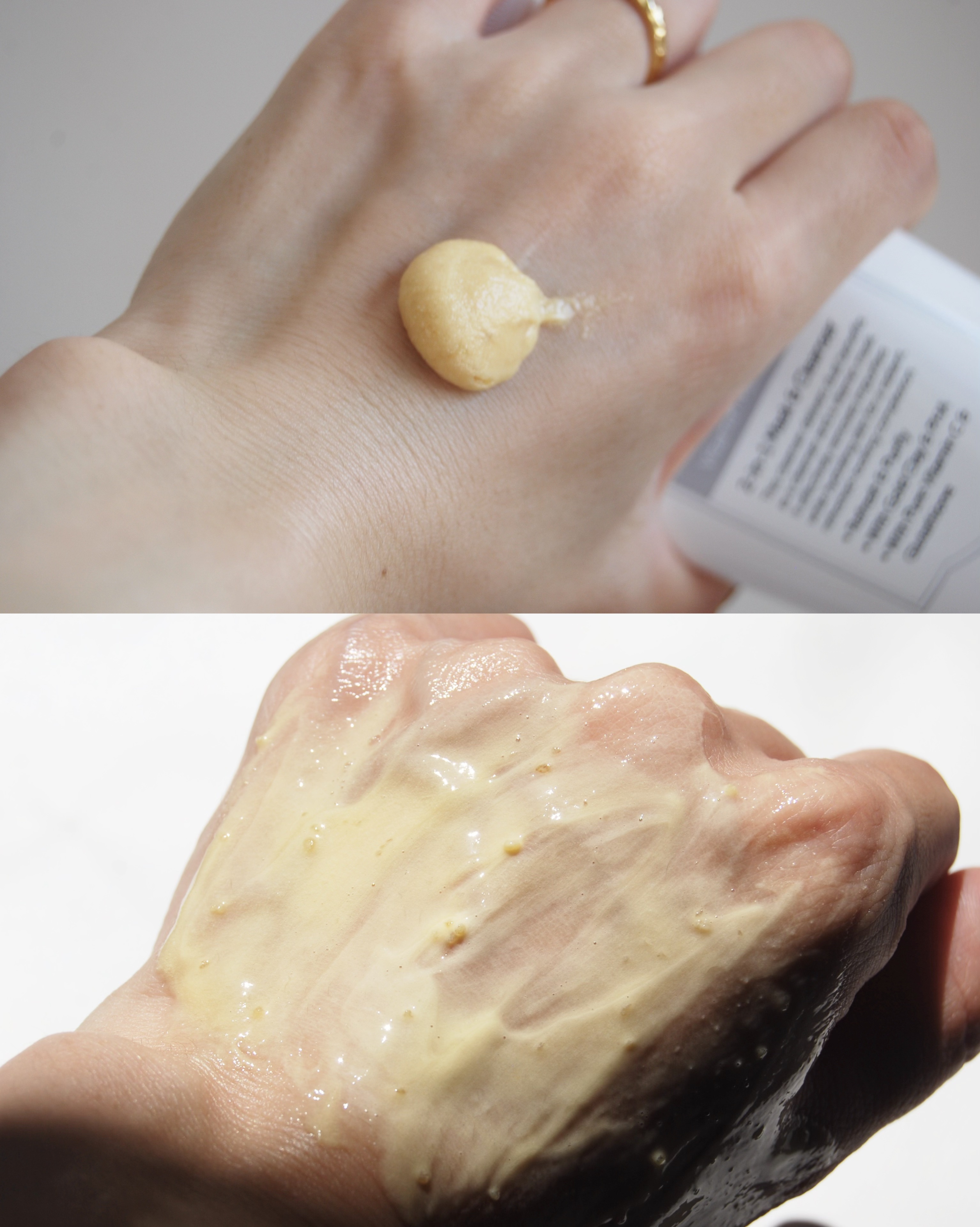 ヒアルビタグルパッククレンザー/Klairs/洗顔フォームを使ったクチコミ（3枚目）