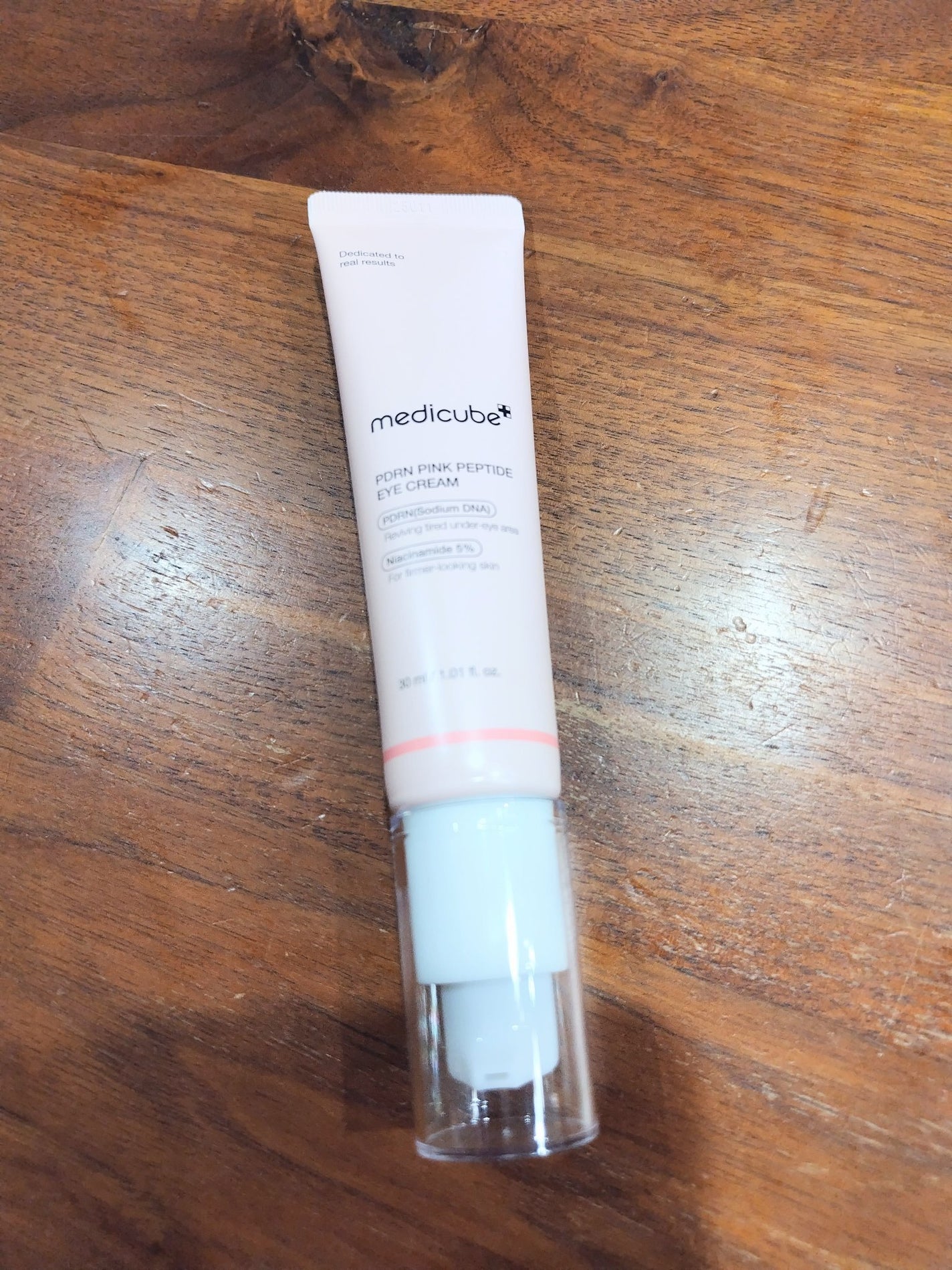 PDRNピンクペプチドアイクリーム/MEDICUBE/アイケア・アイクリームを使ったクチコミ(1枚目)