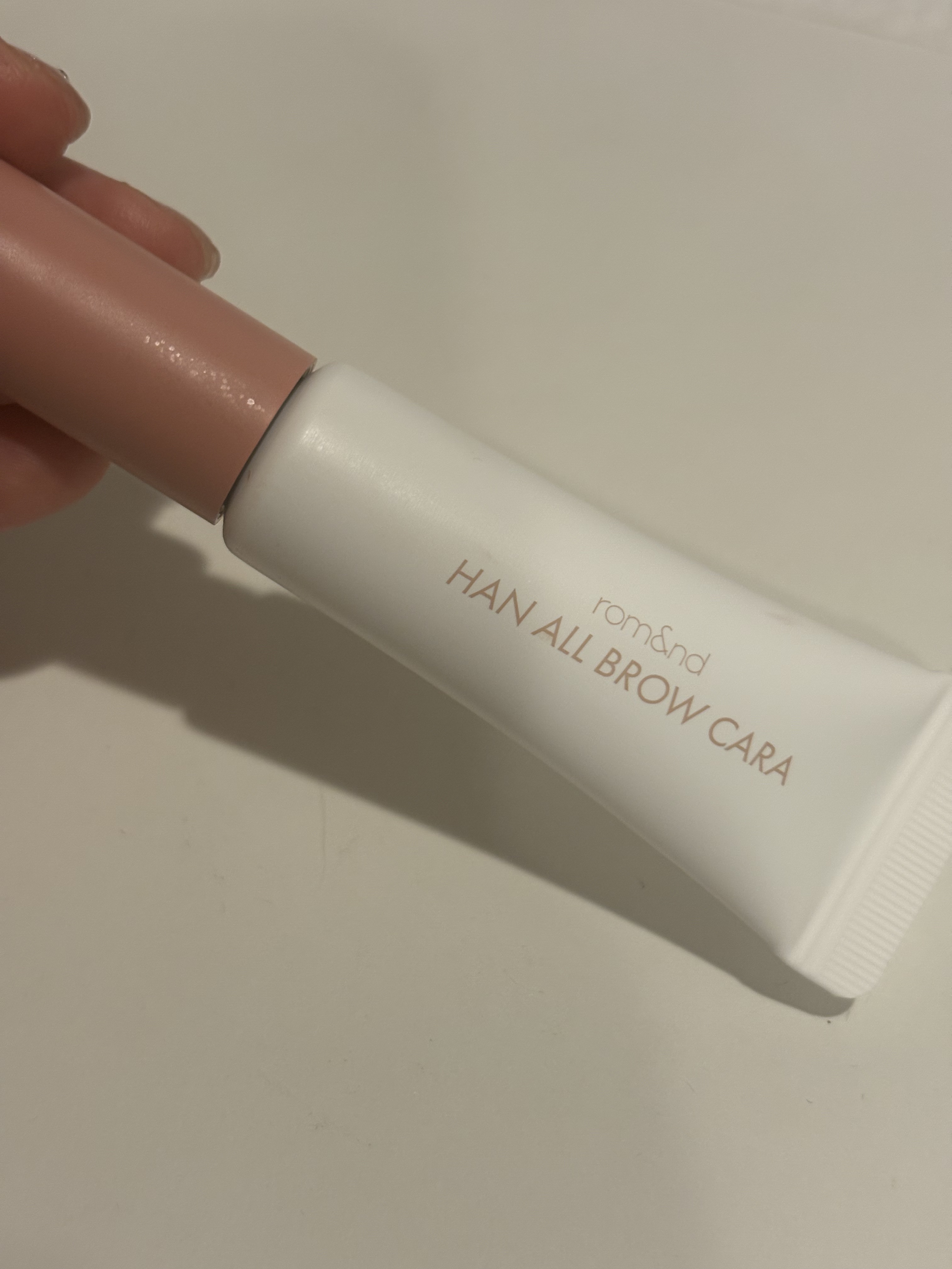 ハンオールブロウカラ 10 ブロッサムグレー(BLOSSOM GREY)/rom&nd/眉マスカラを使ったクチコミ（1枚目）