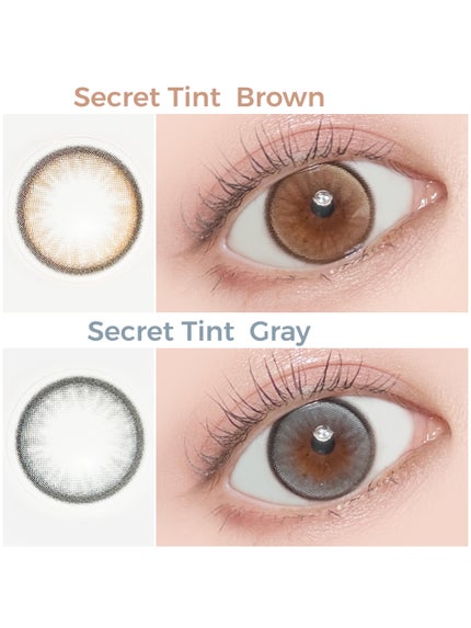 secret tint/OLENS/1ヶ月(1MONTH)カラコンを使ったクチコミ(4枚目)
