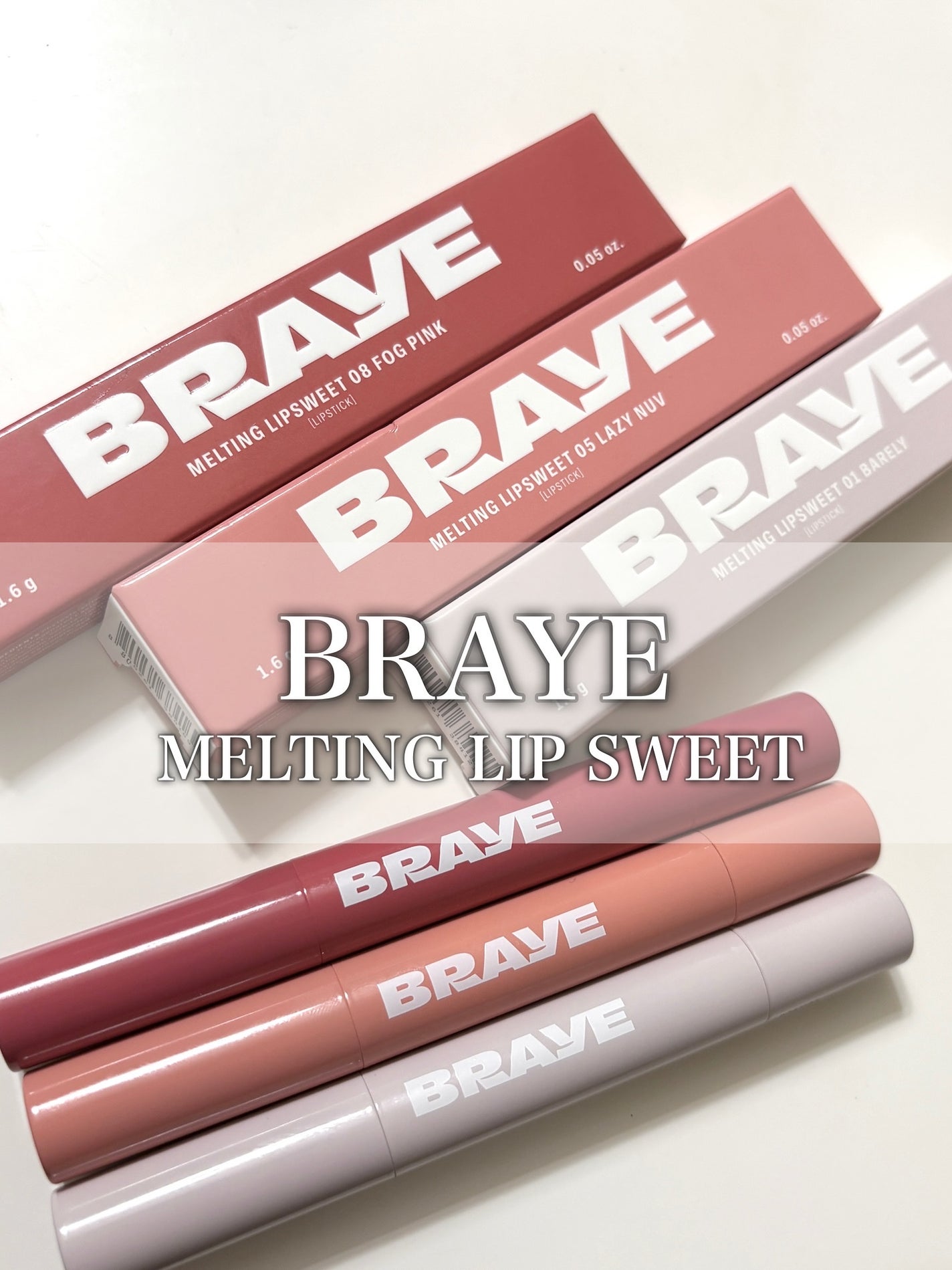 メルティングリップスウィート/BRAYE/口紅を使ったクチコミ(1枚目)