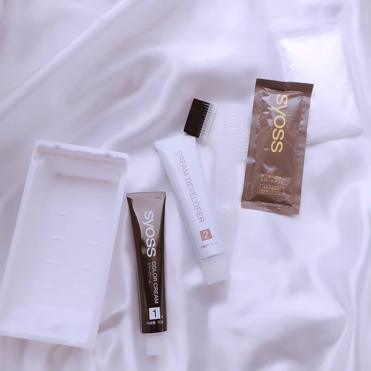 クレイクリーム/サイオス/ヘアカラーを使ったクチコミ（3枚目）