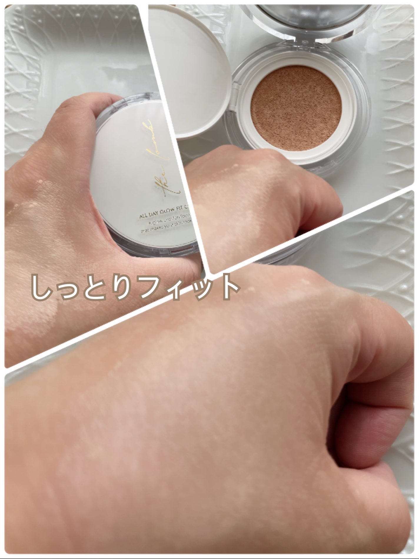 onmau on LIPS 「thelombグロウフィットクッション(01ピュア)thelo..」(3枚目)