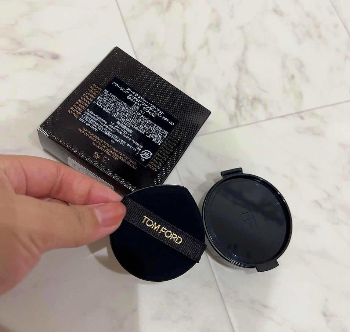 アーキテクチャー ソフト マット ブラーリング クッション ファンデーション/TOM FORD BEAUTY/クッションファンデーションを使ったクチコミ(3枚目)