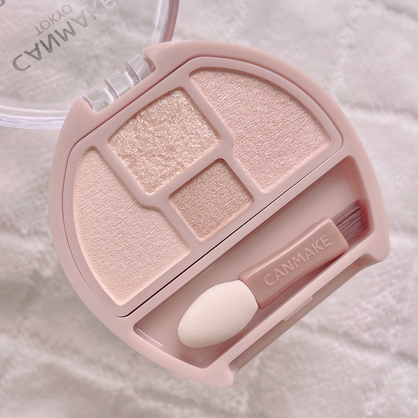 プランぷくコーデアイズ/キャンメイク/パウダーアイシャドウを使ったクチコミ(3枚目)