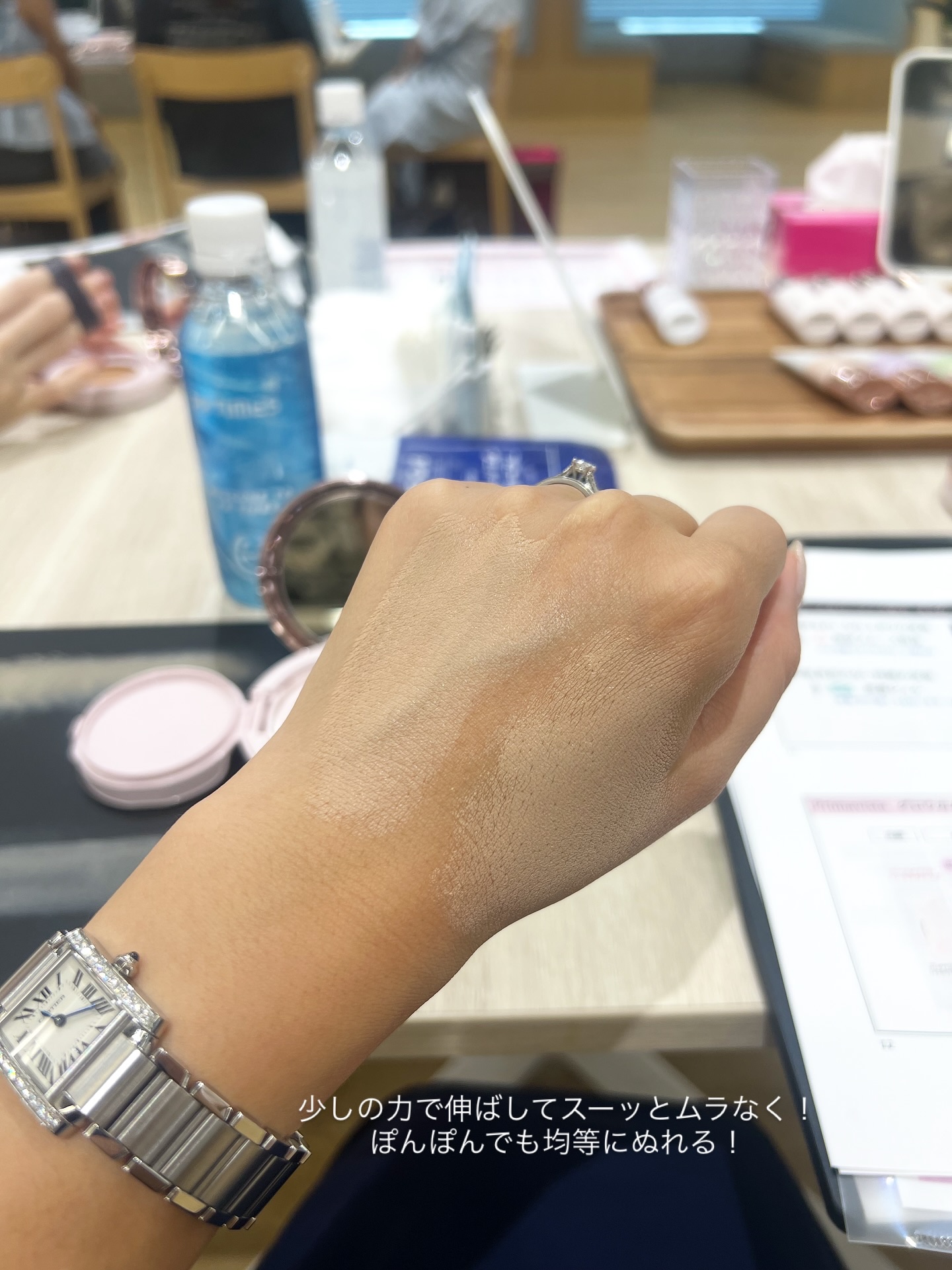 プリマヴィスタ グロウカバー クッション パフ(クッションファンデーション用)/プリマヴィスタ/クッションファンデーションを使ったクチコミ（3枚目）