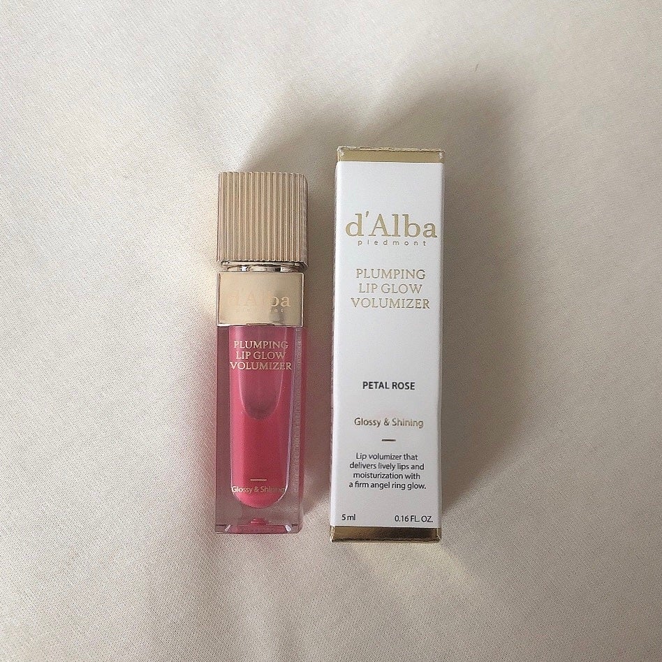 ダルバ プランピンクグロウボリューマイザー/ダルバ/リップグロスを使ったクチコミ(2枚目)