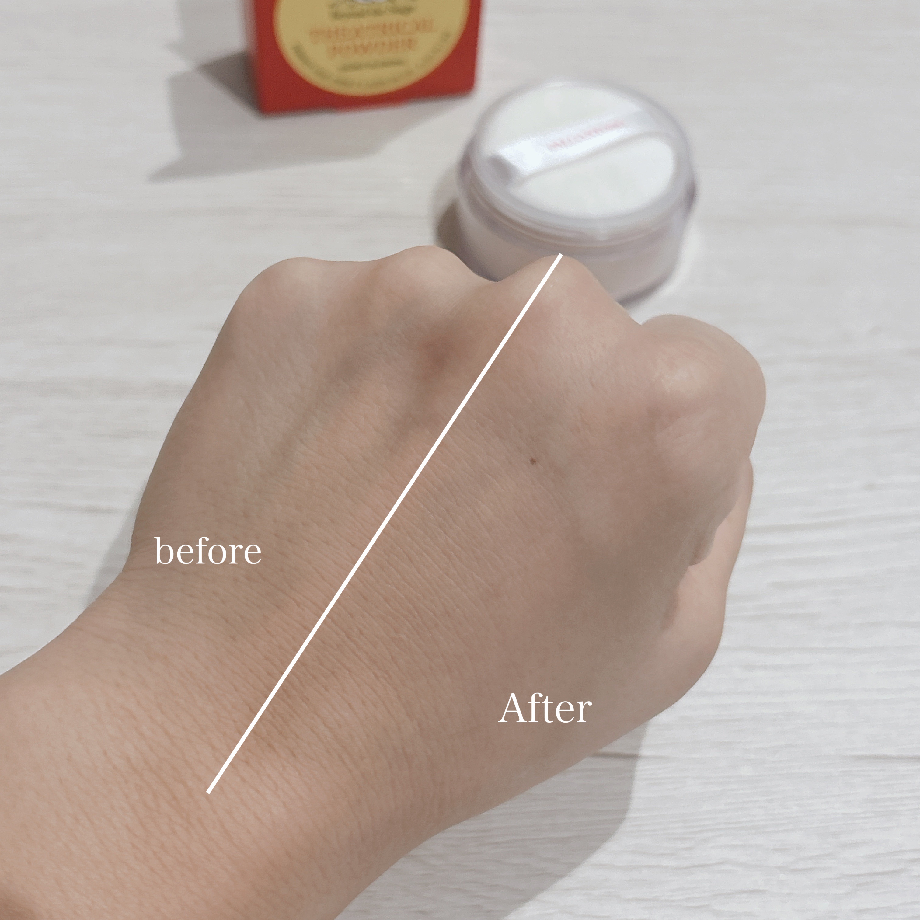 シアトリカルパウダーN/パルガントン/ルースパウダーを使ったクチコミ（3枚目）