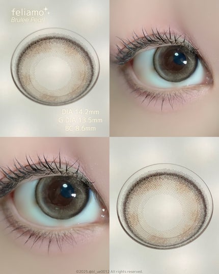 feliamo 1day/feliamo/ワンデー(1DAY)カラコンを使ったクチコミ(2枚目)