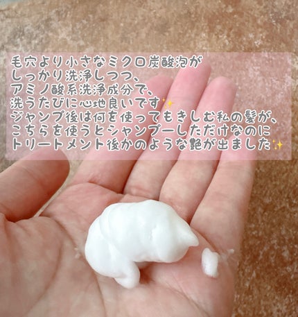 スパークリング オーガニック スパ シャンプー/ELUXE /市販シャンプーを使ったクチコミ(4枚目)