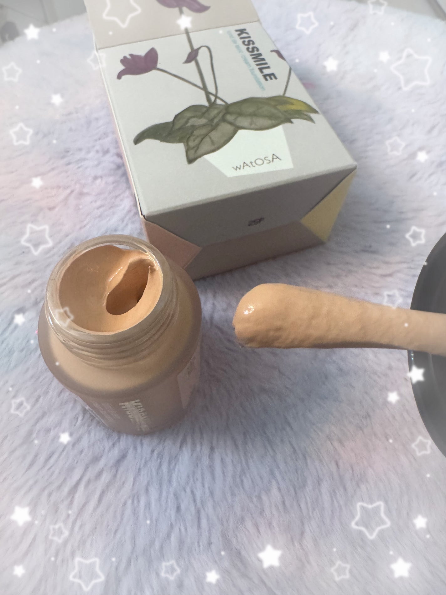 キスミレ ファンデーション クリーム/ワトゥサ/クリーム・エマルジョンファンデーションを使ったクチコミ(2枚目)