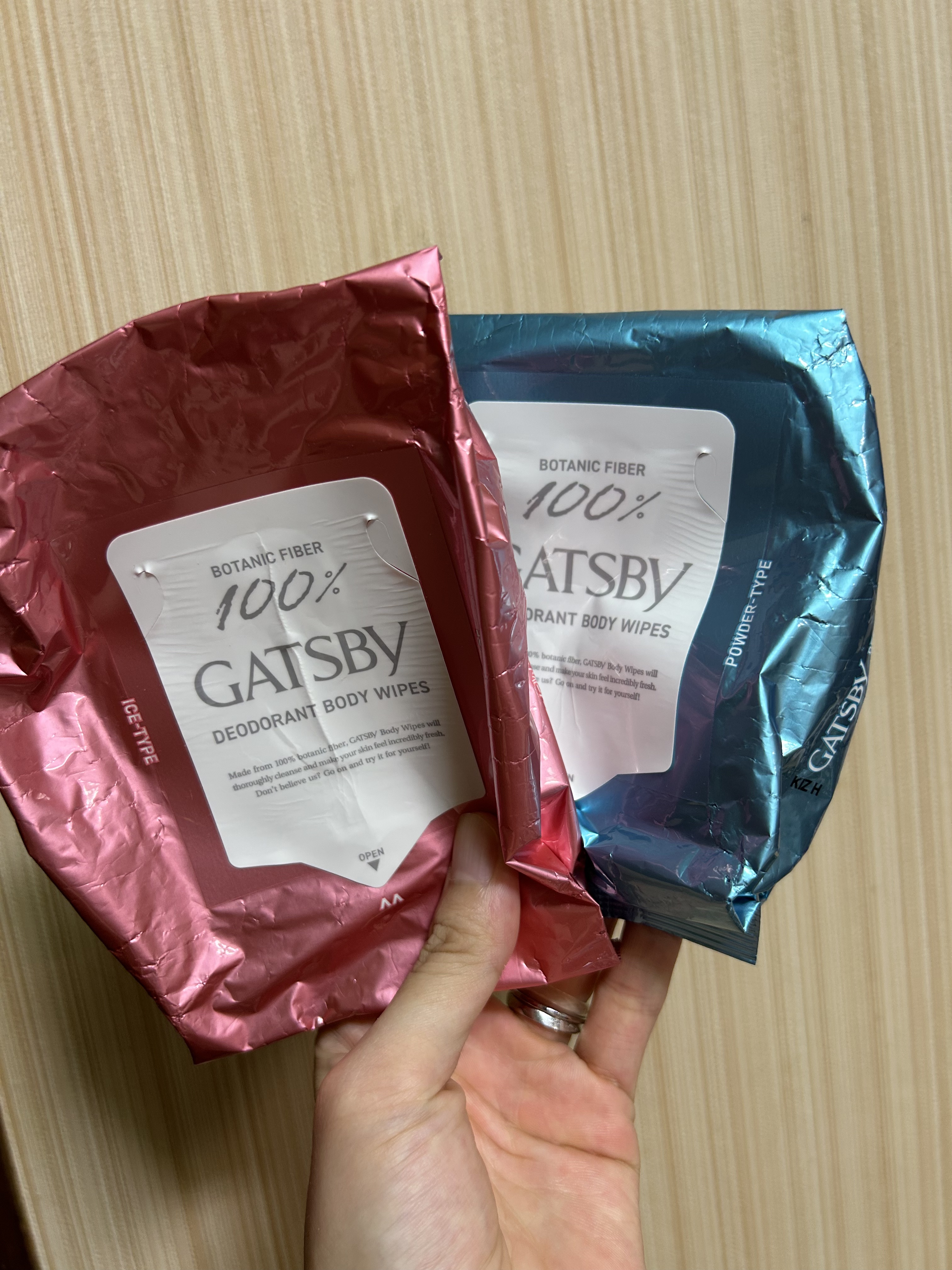 アイスデオドラント ボディペーパーN フリーズピーチ/ギャツビー/ボディシートを使ったクチコミ（1枚目）