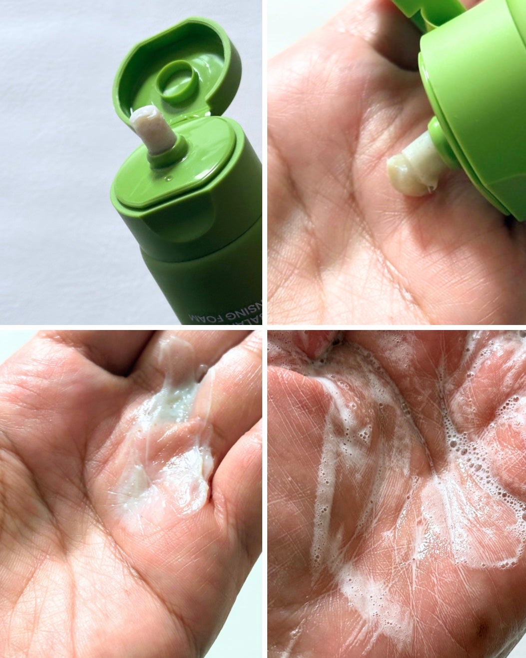 緑豆弱酸性洗顔フォーム/beplain/洗顔フォームを使ったクチコミ(3枚目)