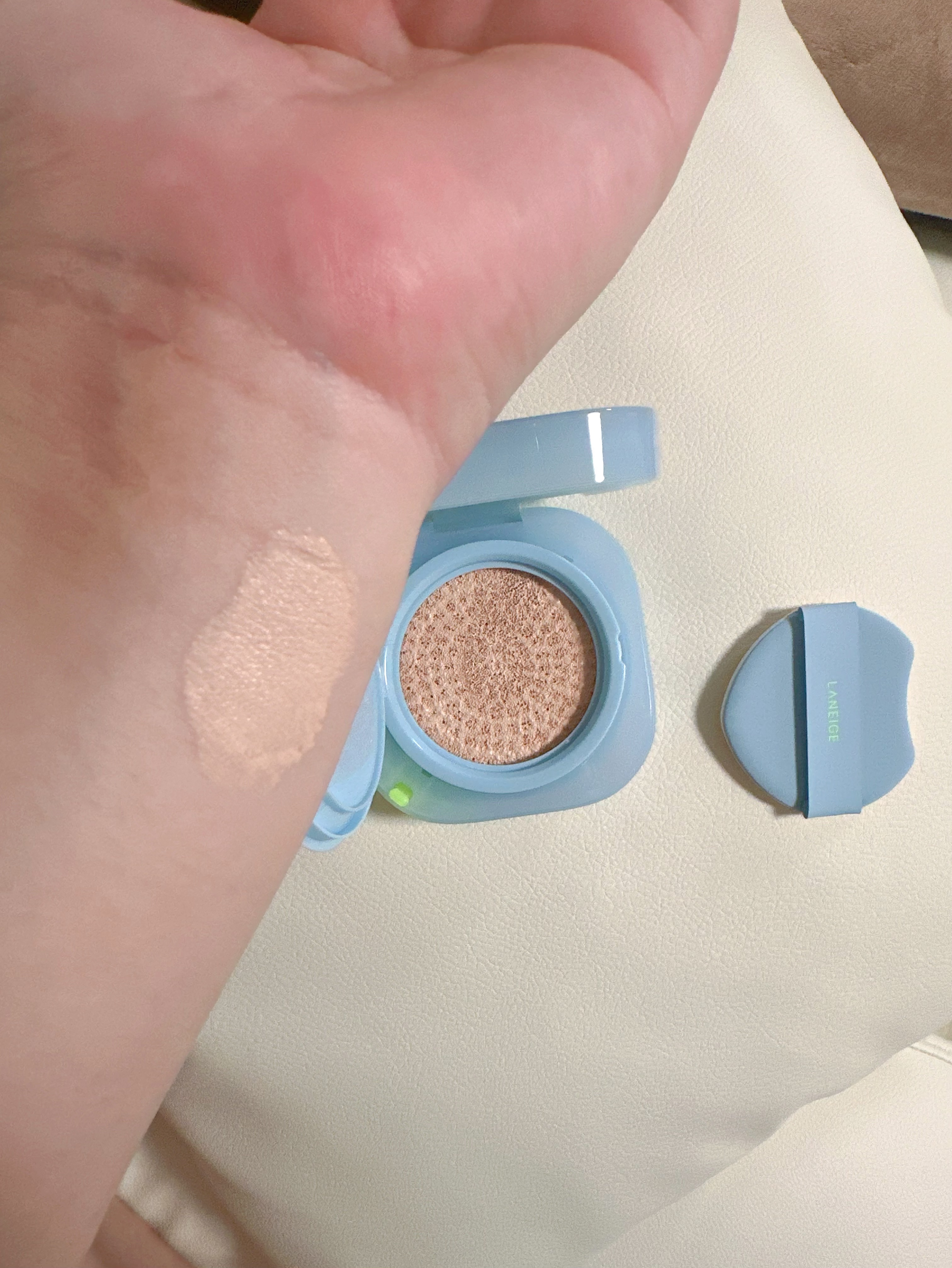 ラネージュ ネオクッション ミュイ ​/LANEIGE/クッションファンデーションを使ったクチコミ（3枚目）