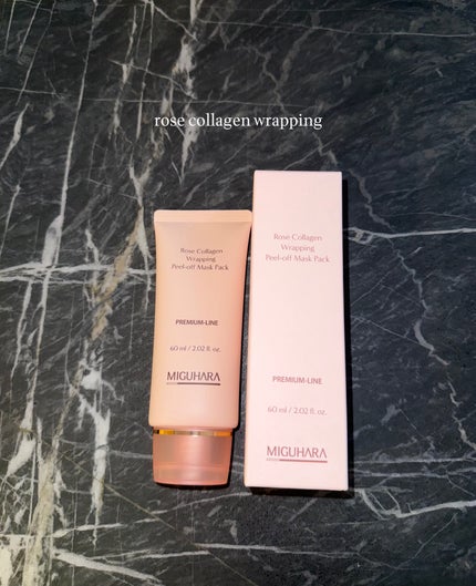 ローズコラーゲンラッピングピールオフマスクパック/MIGUHARA/洗い流すパック・マスクを使ったクチコミ(3枚目)