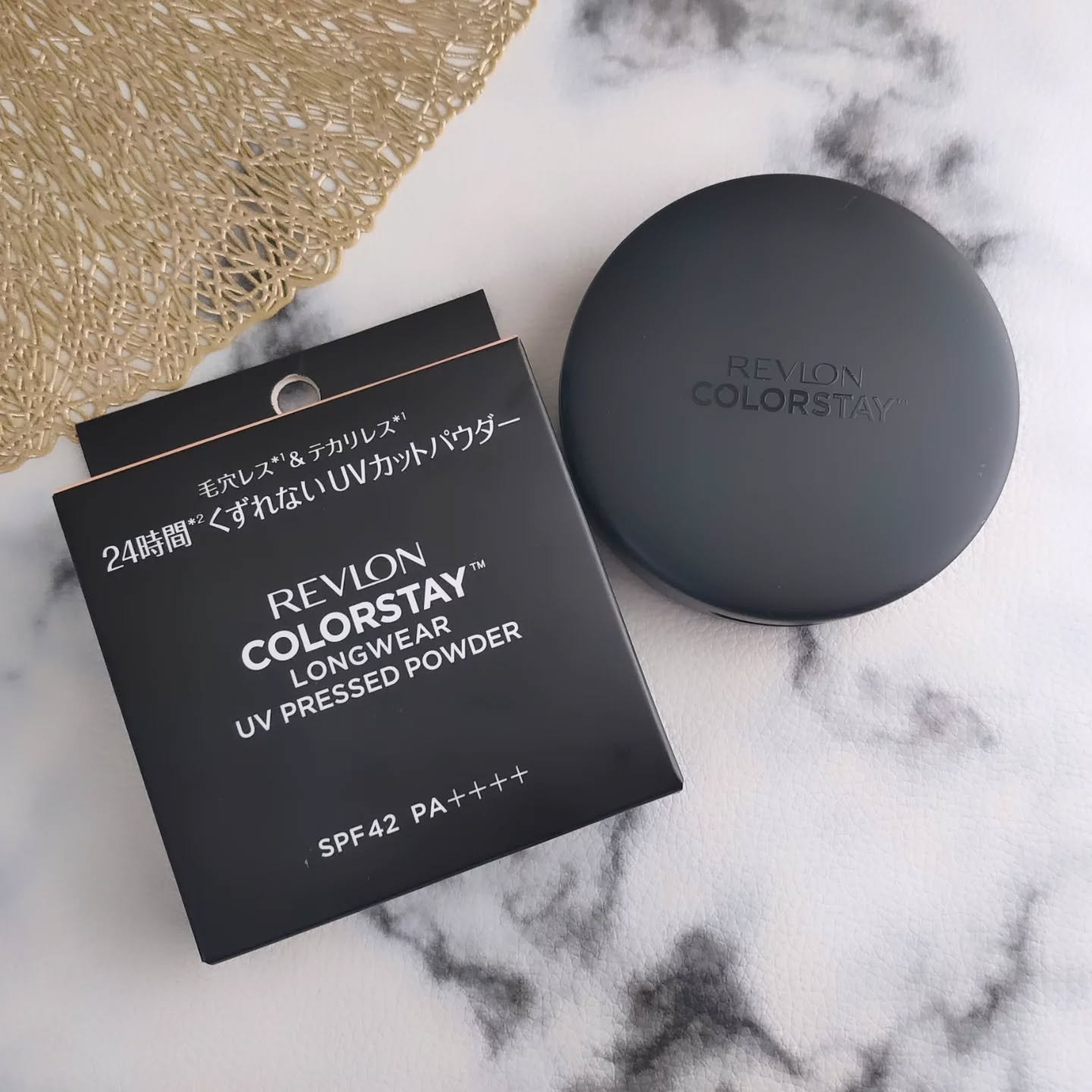 レブロン カラーステイ ロングウェア UV プレスト パウダー/REVLON/プレストパウダーを使ったクチコミ（2枚目）