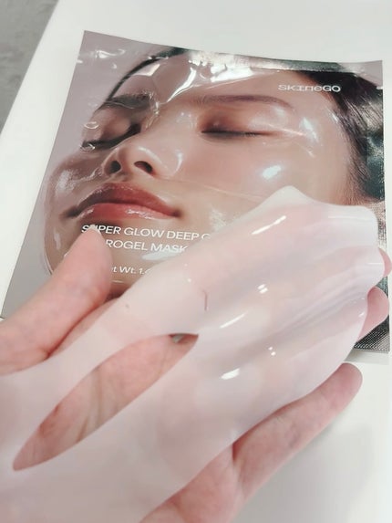 SUPER GLOW DEEP COLLAGEN BUBBLE SERUM/SKINEGO/美容液を使ったクチコミ(4枚目)