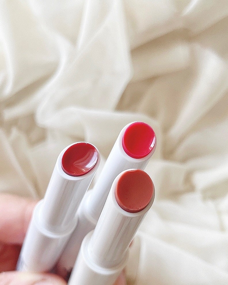 MELTING CHANGE PLUMPING BALM/keybo/口紅を使ったクチコミ(4枚目)