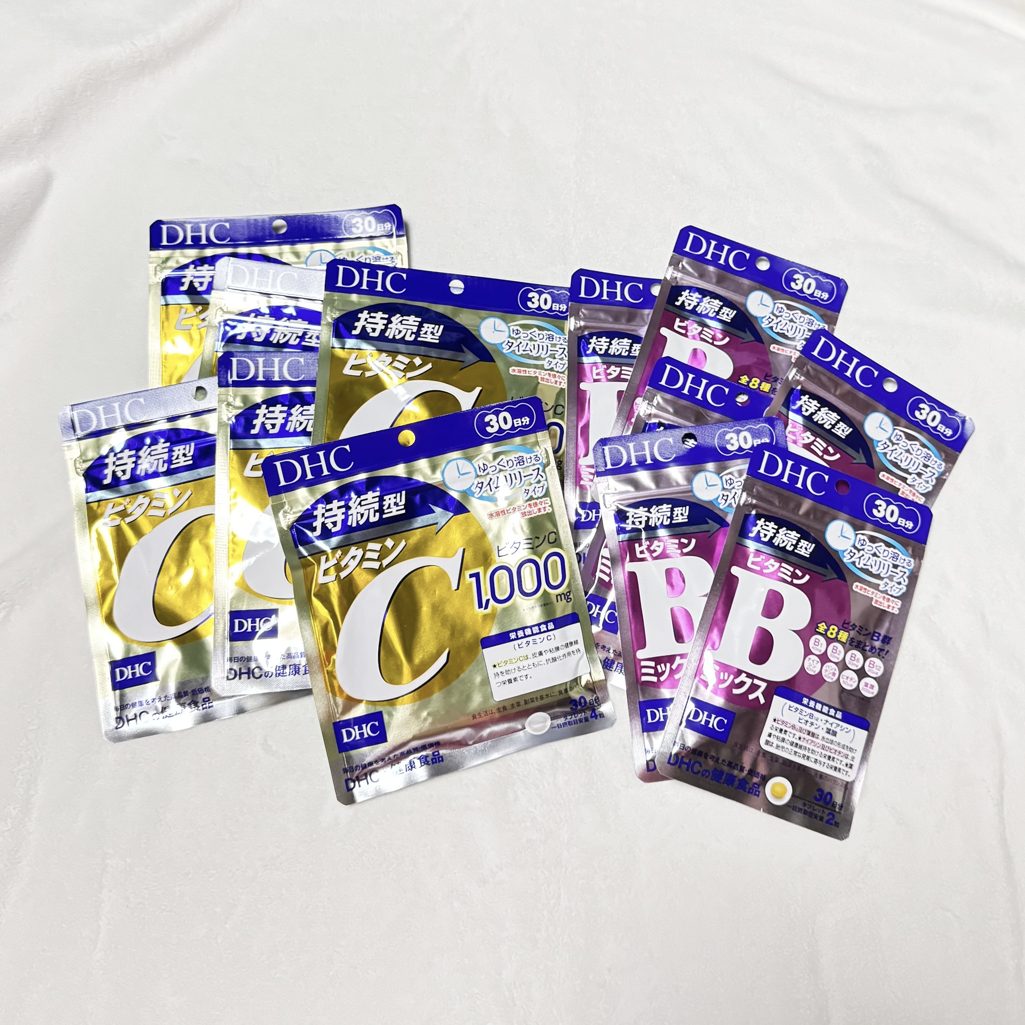DHC 持続型ビタミンBミックス 30日分/DHC/美容サプリメントを使ったクチコミ（1枚目）