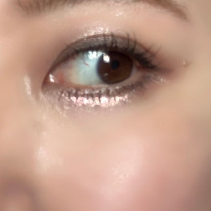 リキッド グリッター シャドウ/rom&nd/グリッターを使ったクチコミ(3枚目)