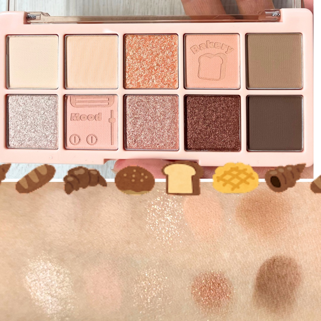 ムードアイズシャドウパレット/INGA/アイシャドウパレットを使ったクチコミ（2枚目）