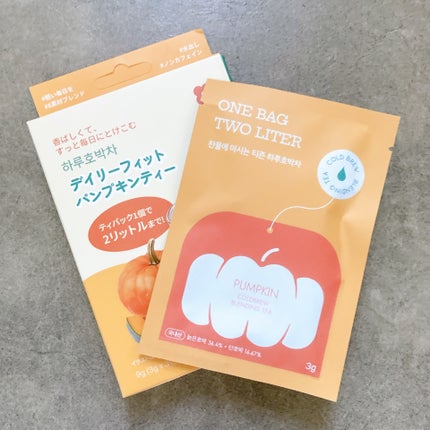 デイリーフィット パンプキンティー/TEASON/美容ドリンクを使ったクチコミ(1枚目)