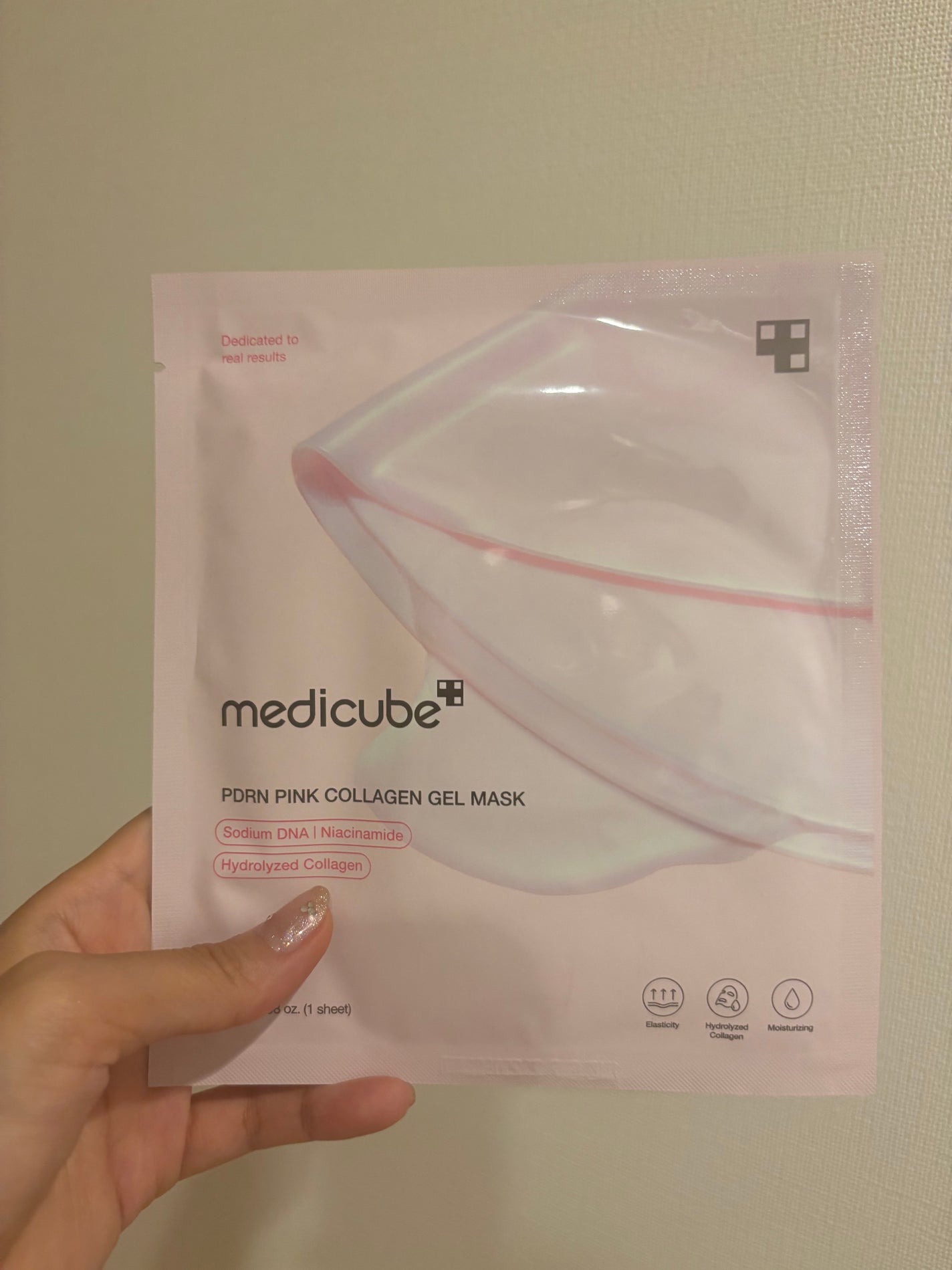 PDRNピンクコラーゲンゲルマスク/MEDICUBE/シートマスク・パックを使ったクチコミ(1枚目)