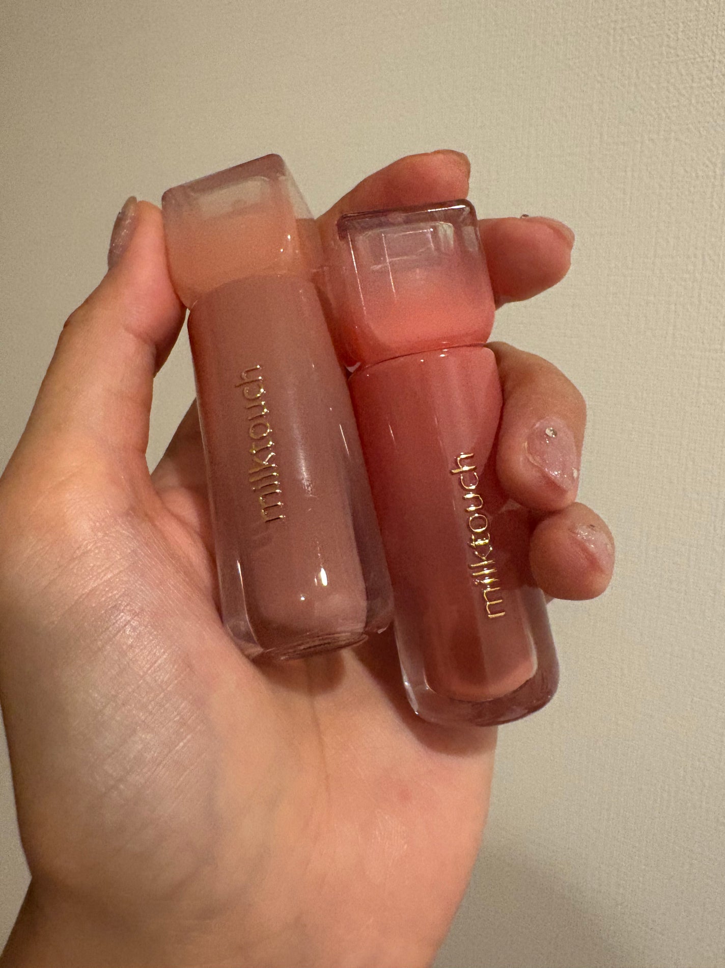 デューステインシアーリップグロス/Milk Touch/リップグロスを使ったクチコミ(1枚目)