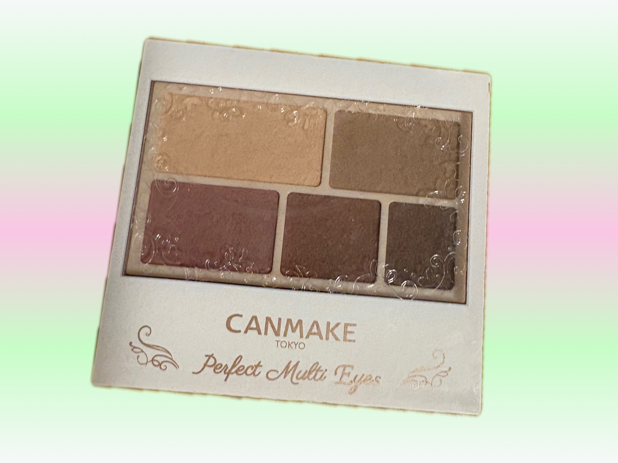 パーフェクトマルチアイズ/キャンメイク/アイシャドウパレットを使ったクチコミ（1枚目）