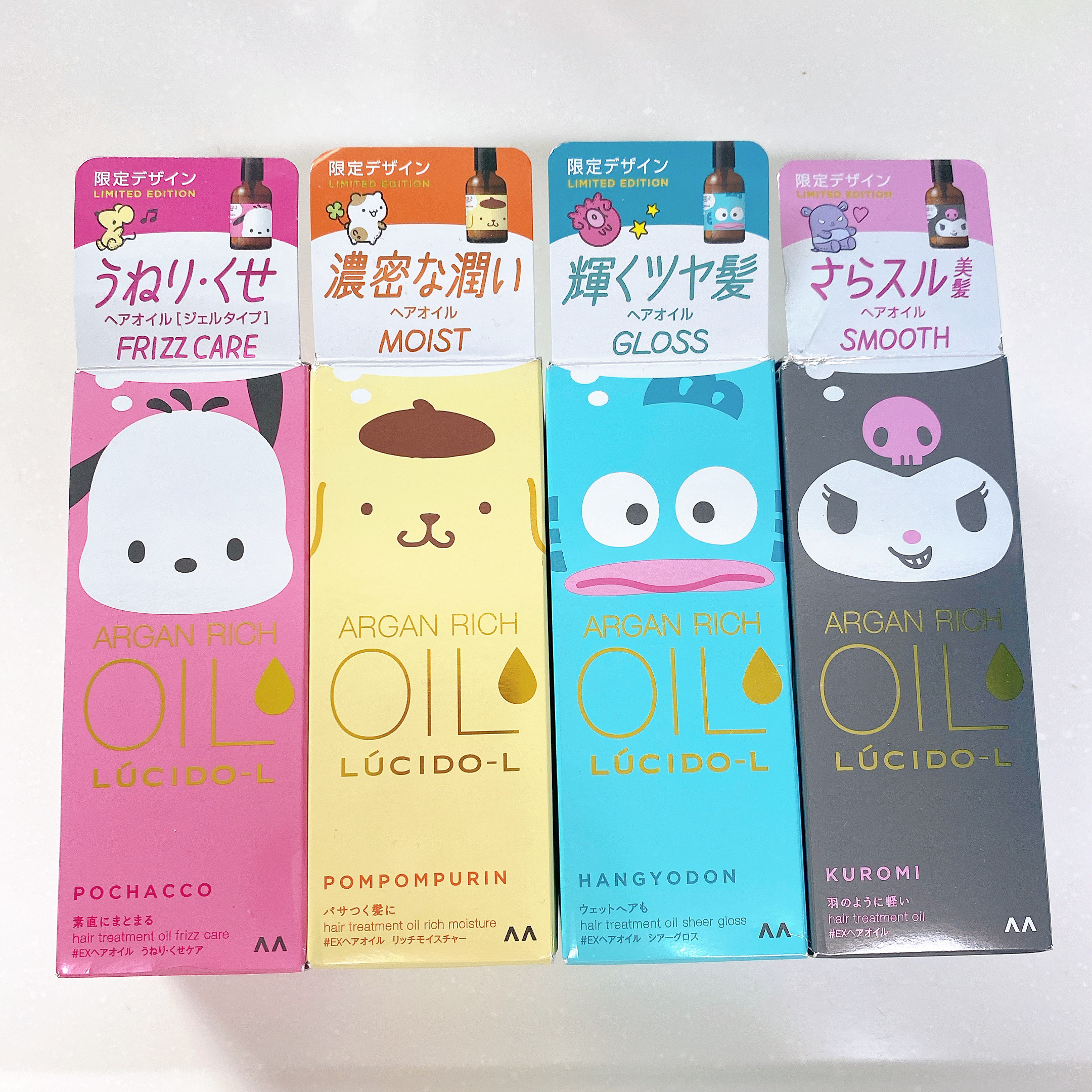 オイルトリートメント #EXヘアオイル シアーグロス サンリオスペシャルデザイン（60ml）/ルシードエル/ヘアオイルを使ったクチコミ（1枚目）