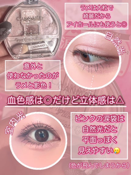 プランぷくコーデアイズ/キャンメイク/パウダーアイシャドウを使ったクチコミ(4枚目)