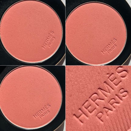 ローズ・エルメス ファー ア ジュ プードル ソワユーズ/エルメス/パウダーチークを使ったクチコミ(7枚目)