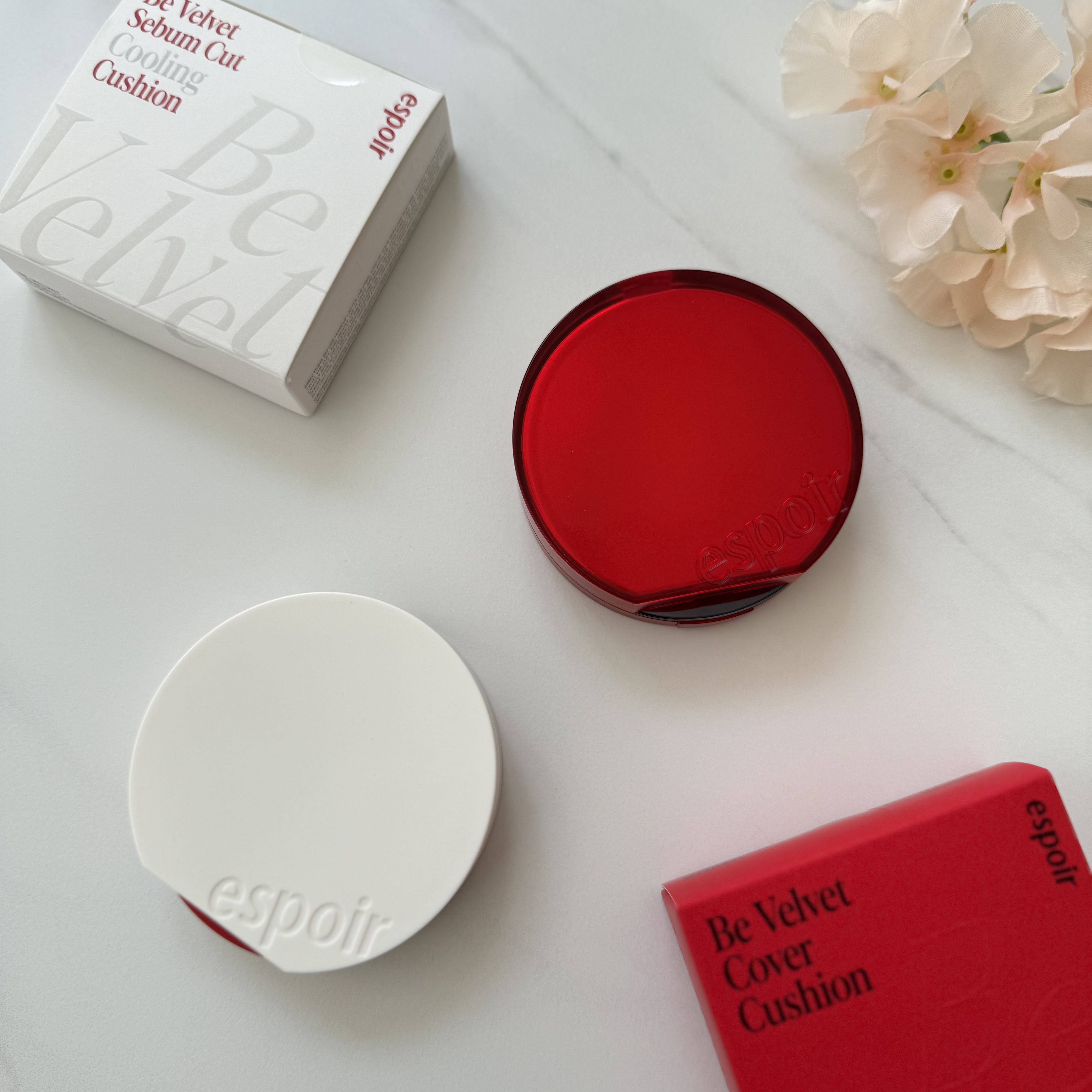 ビーベルベットカバークッション/espoir/クッションファンデーションを使ったクチコミ（1枚目）