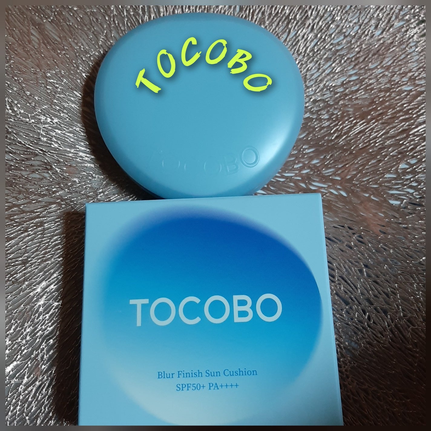 ブラーフィニッシュサンクッション/TOCOBO/日焼け止めパウダーを使ったクチコミ(1枚目)