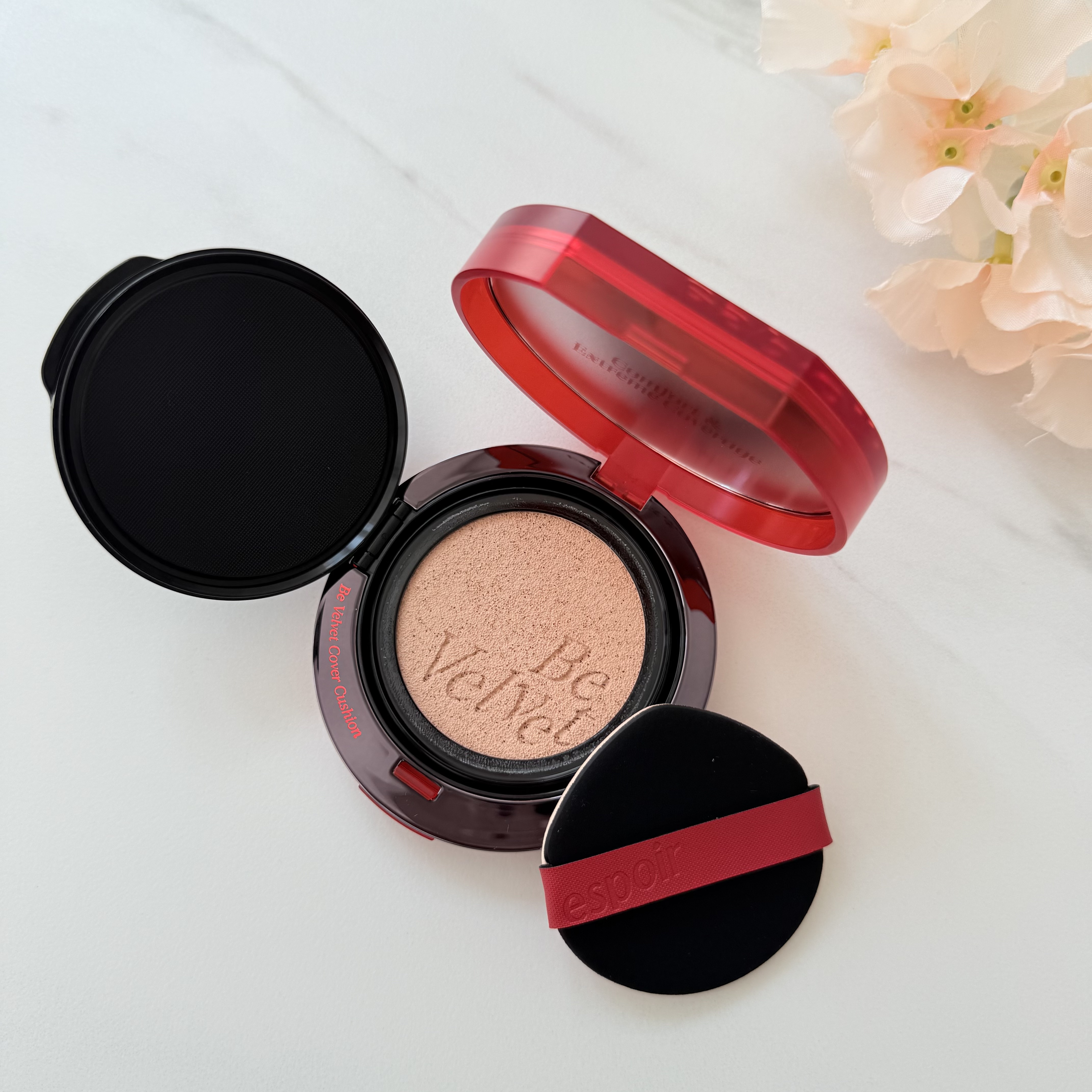 ビーベルベットカバークッション/espoir/クッションファンデーションを使ったクチコミ（3枚目）