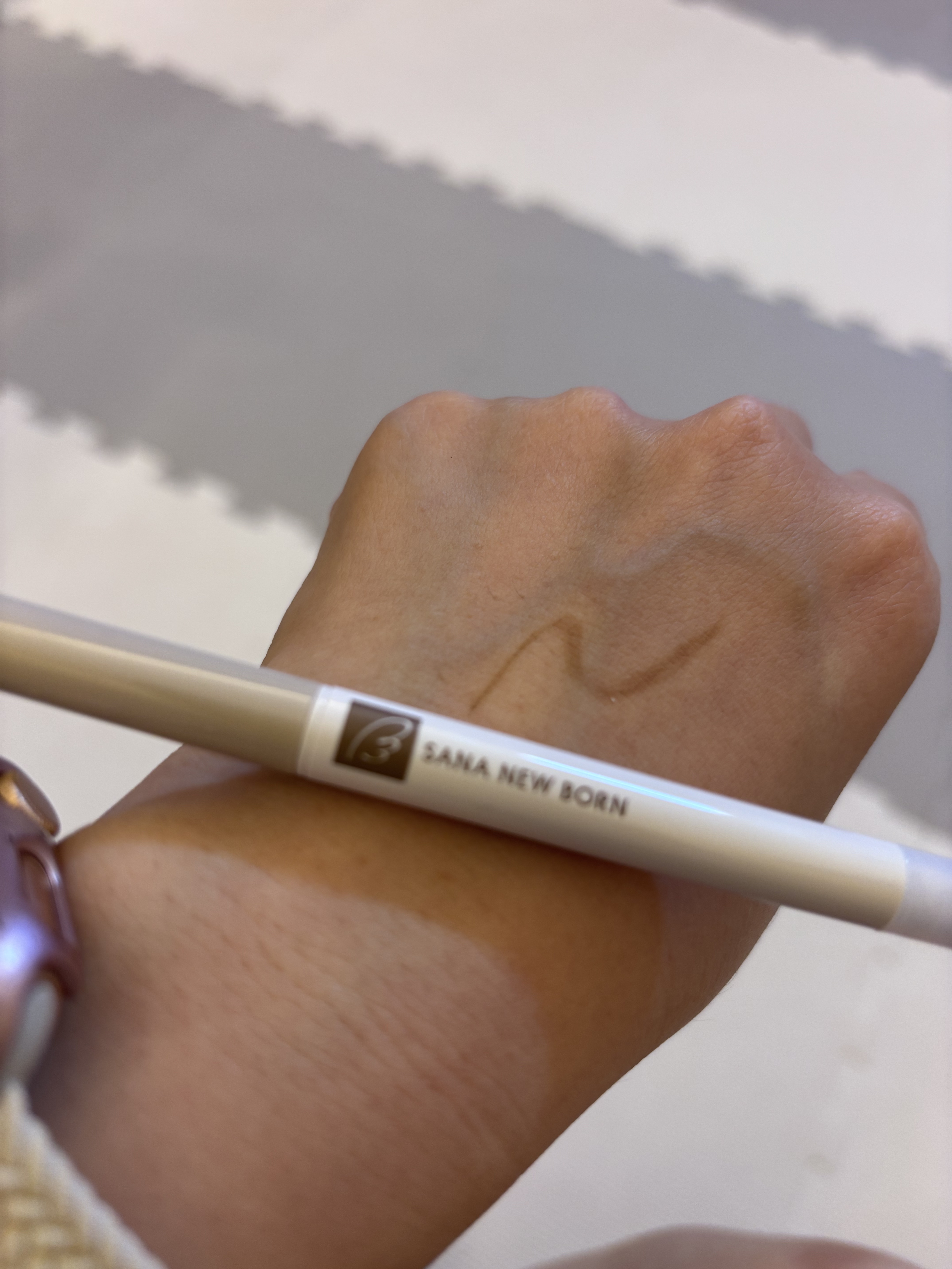 サナ ニューボーン イージーアイブロウ 04 グレージュブラウン/サナ ニューボーン/アイブロウペンシルを使ったクチコミ（2枚目）