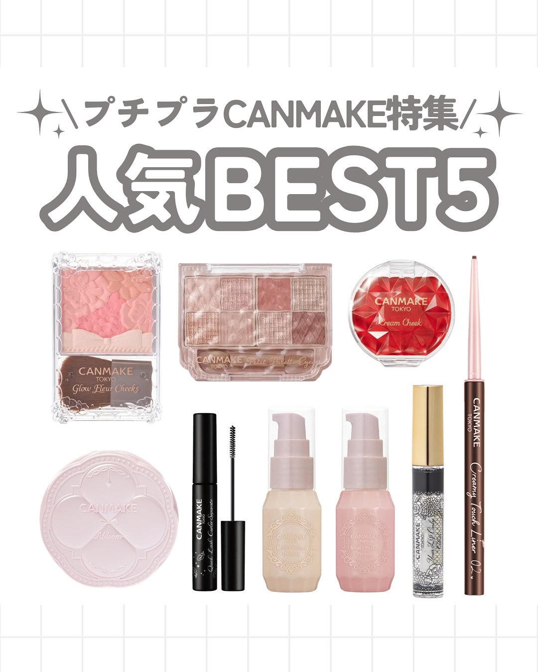 クリームチーク/キャンメイク/ジェル・クリームチークを使ったクチコミ（1枚目）