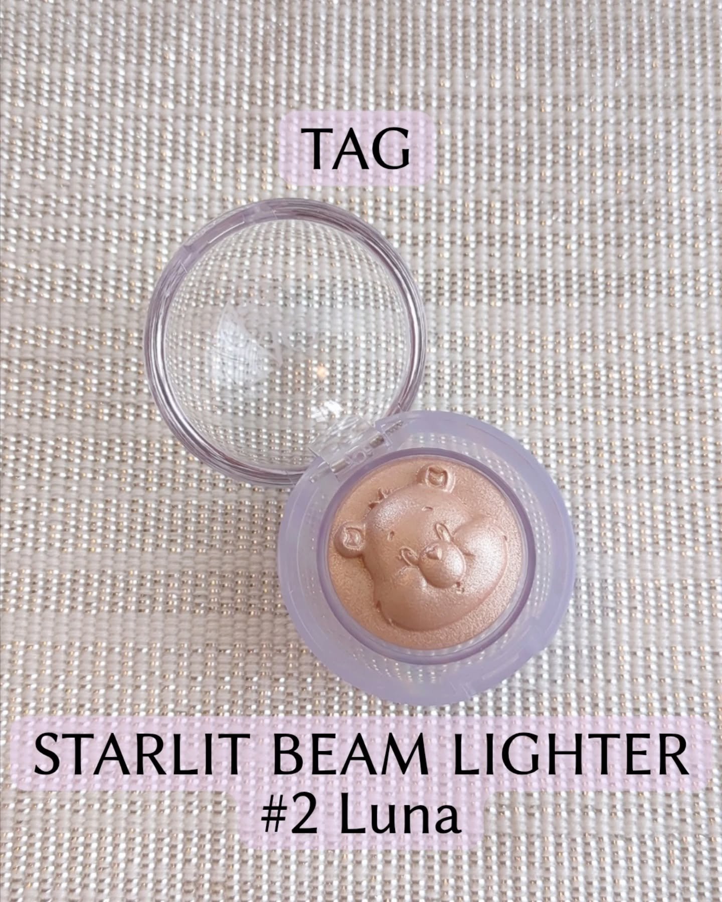 Starlit Beam Lighter/TAG/パウダーハイライトを使ったクチコミ（1枚目）