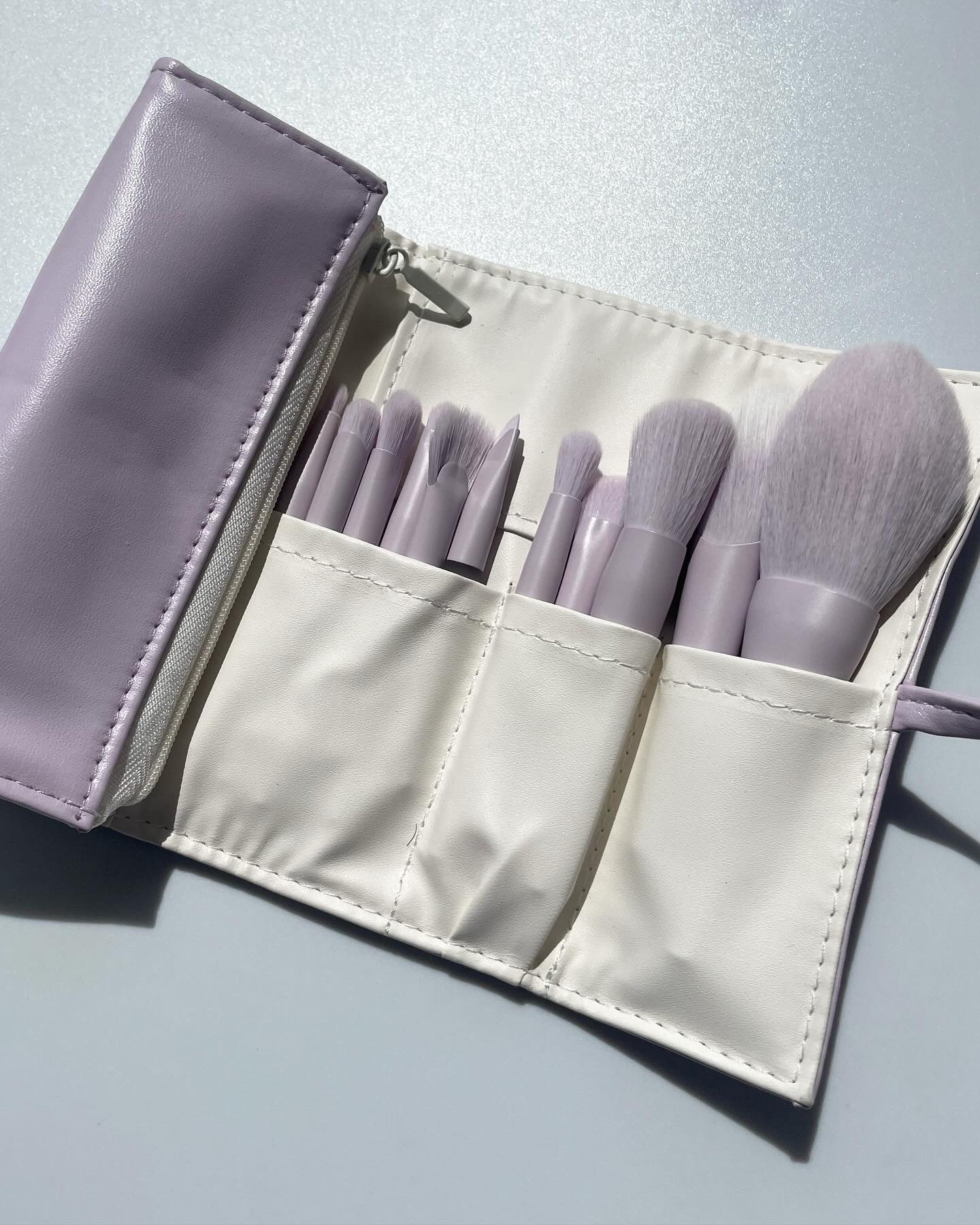 ふんわり抗菌ミニメイクブラシ　11本セット/BLJ/その他を使ったクチコミ（2枚目）