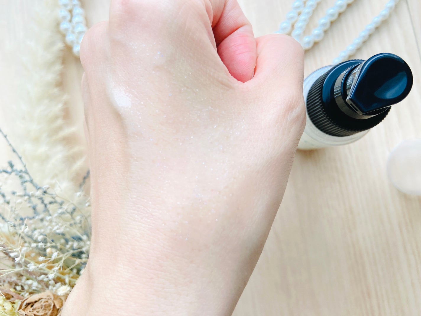 ザ・プロダクト プリズムミラーオイル <ヘアオイル・スキンオイル>/ザ・プロダクト/ヘアオイルを使ったクチコミ(6枚目)