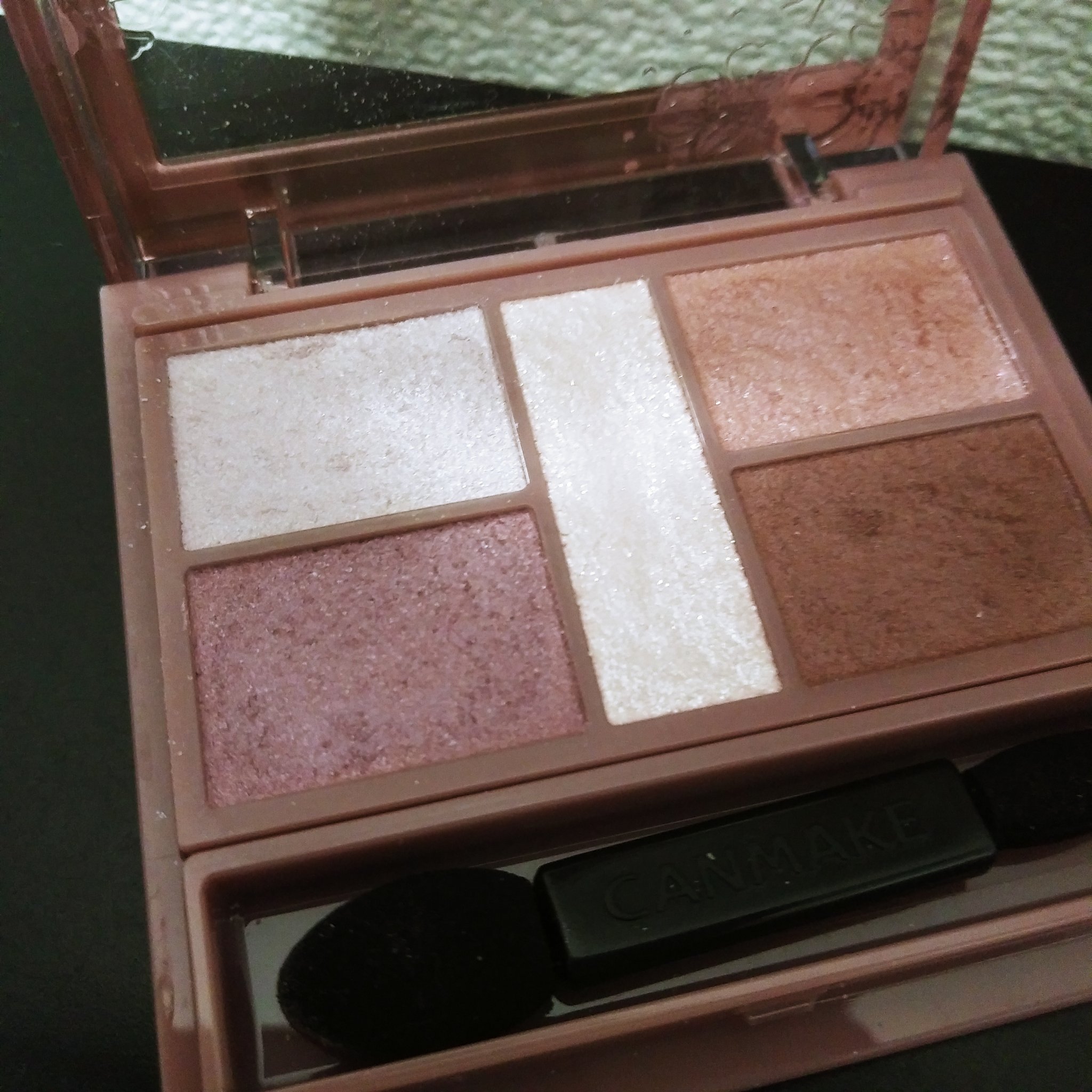 パーフェクトスタイリストアイズ 26 ミラージュモーヴ/キャンメイク/アイシャドウパレットを使ったクチコミ（2枚目）