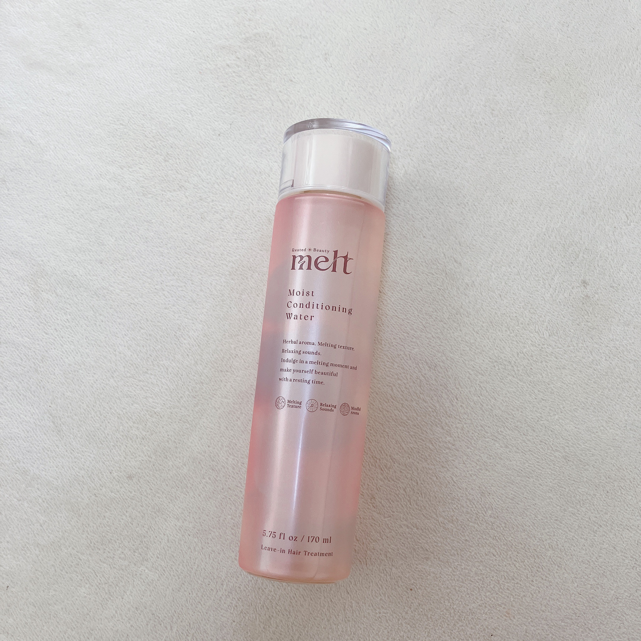 メルト モイストコンディショニングウォーター/melt/アウトバストリートメントを使ったクチコミ（1枚目）