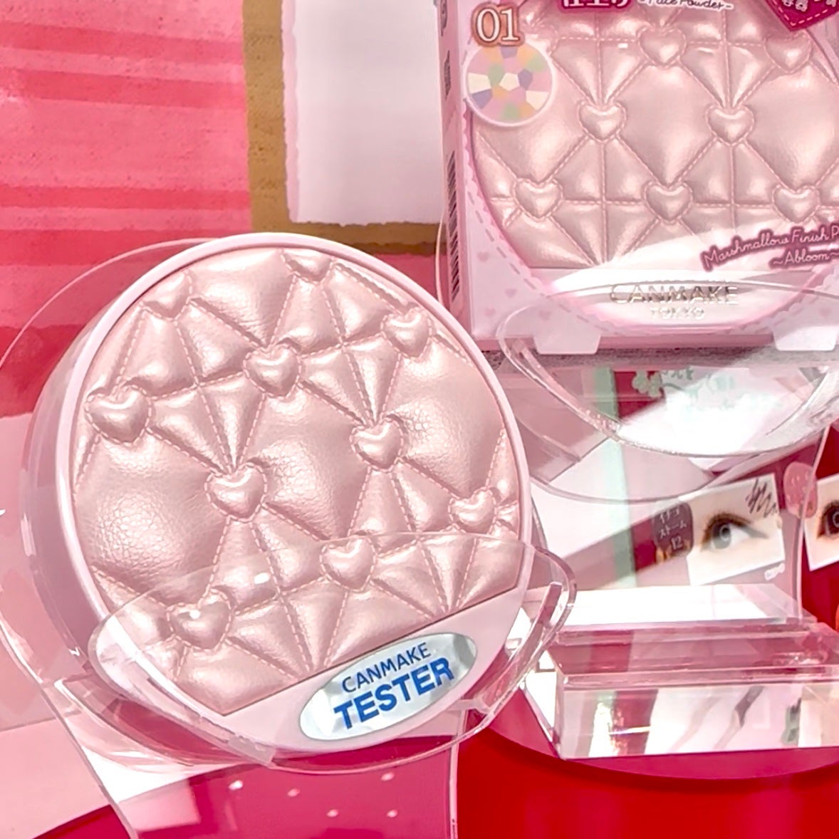 マシュマロフィニッシュパウダー ~Abloom~/キャンメイク/プレストパウダーを使ったクチコミ(1枚目)