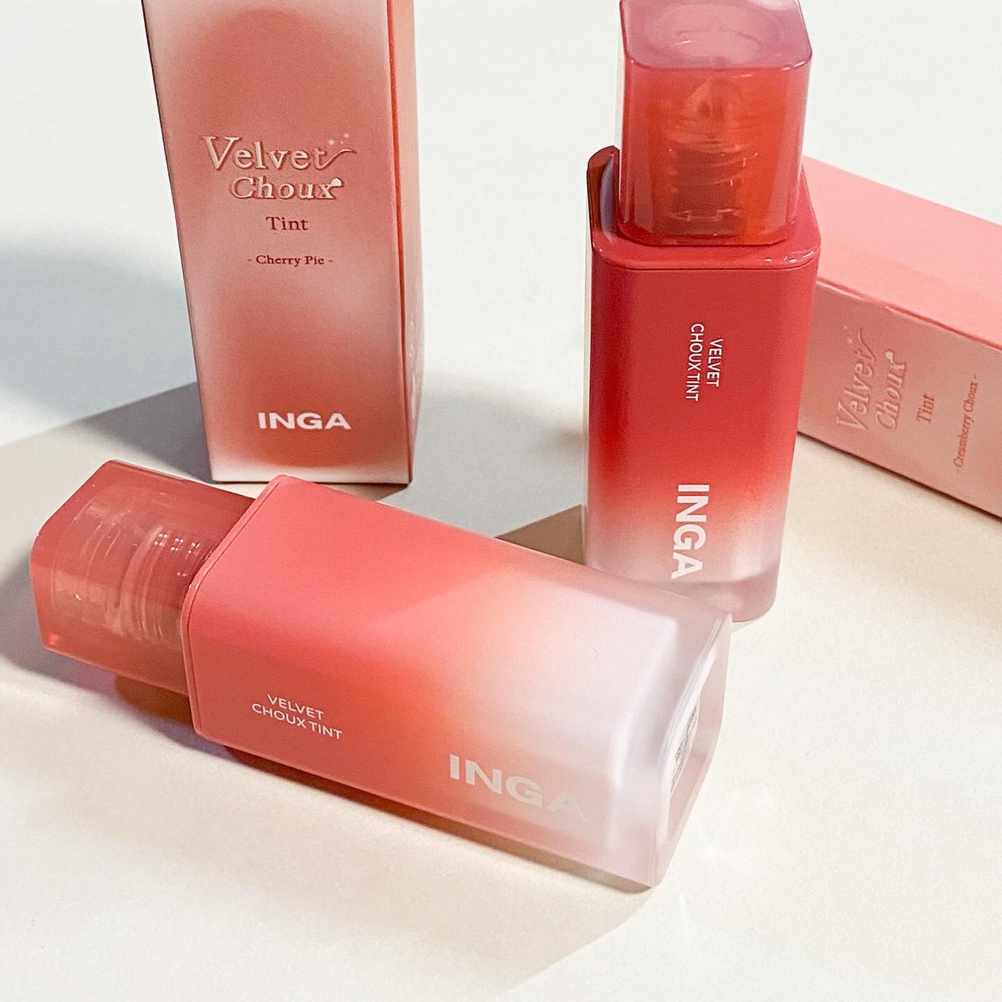 ベルベットシューティント/INGA/リップティントを使ったクチコミ(4枚目)