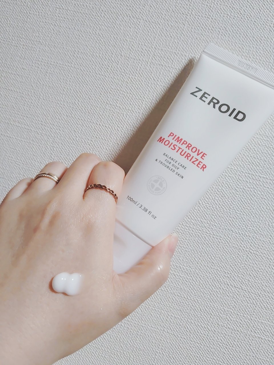 ピンプローブモイスチャーライザー/ZEROID/フェイスクリームを使ったクチコミ（1枚目）