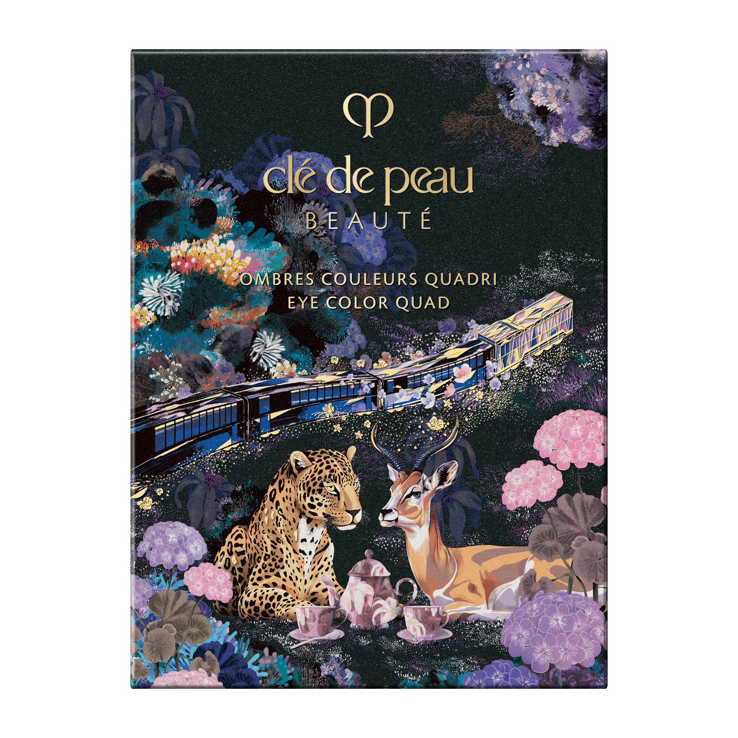 オンブルクルールクアドリ 504 Pastel Tea Safari / クレ・ド・ポー